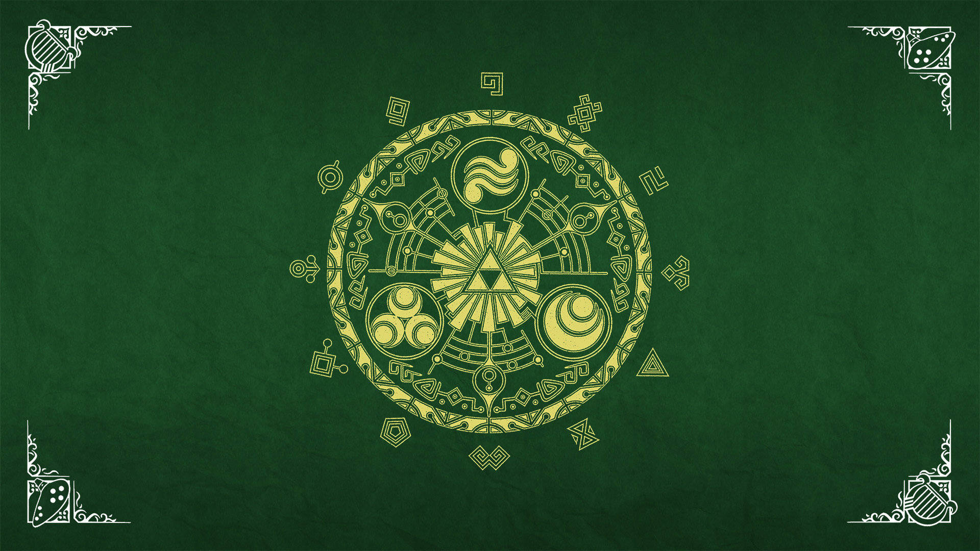 Корица на книгата The Legend of Zelda Тапет