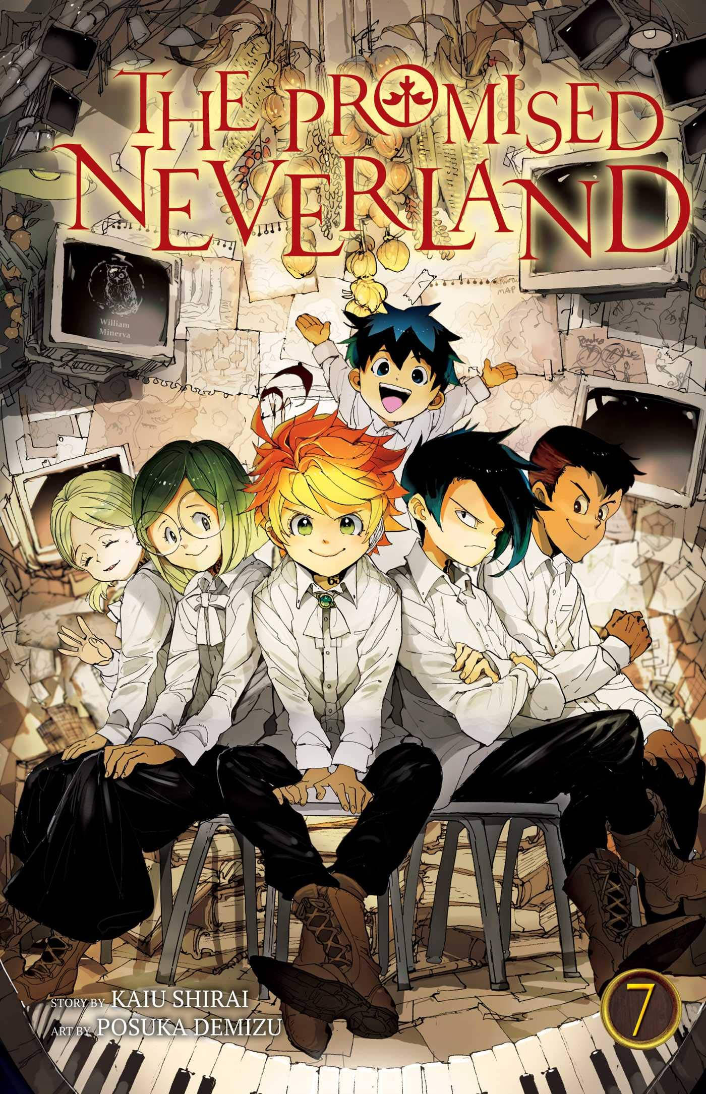 The Promised Neverland Том 7 Корица Тапет