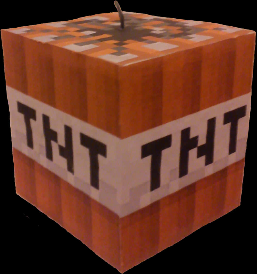 Блок TNT от Minecraft Тапет