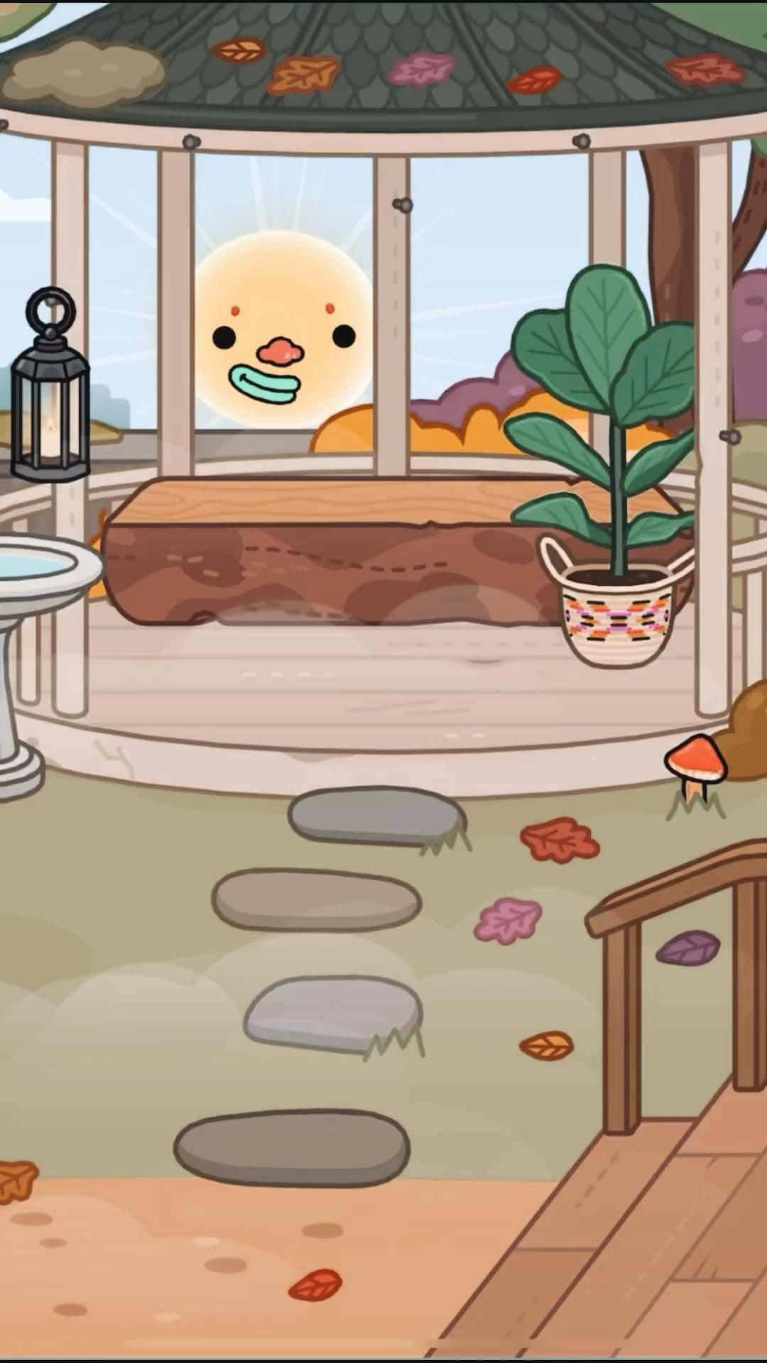Естетичен парк Toca Life Тапет