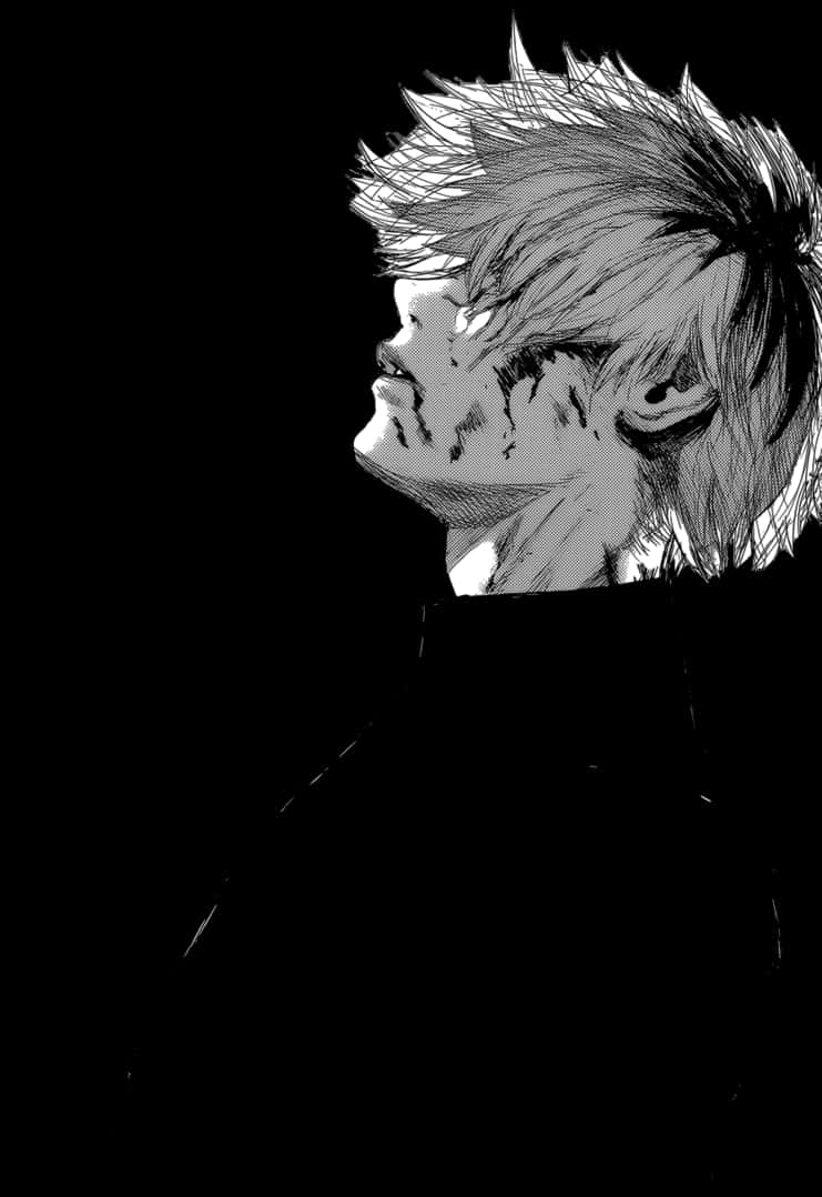 Tokyo Ghoul Ken Kaneki Тъжен Аниме Тапет