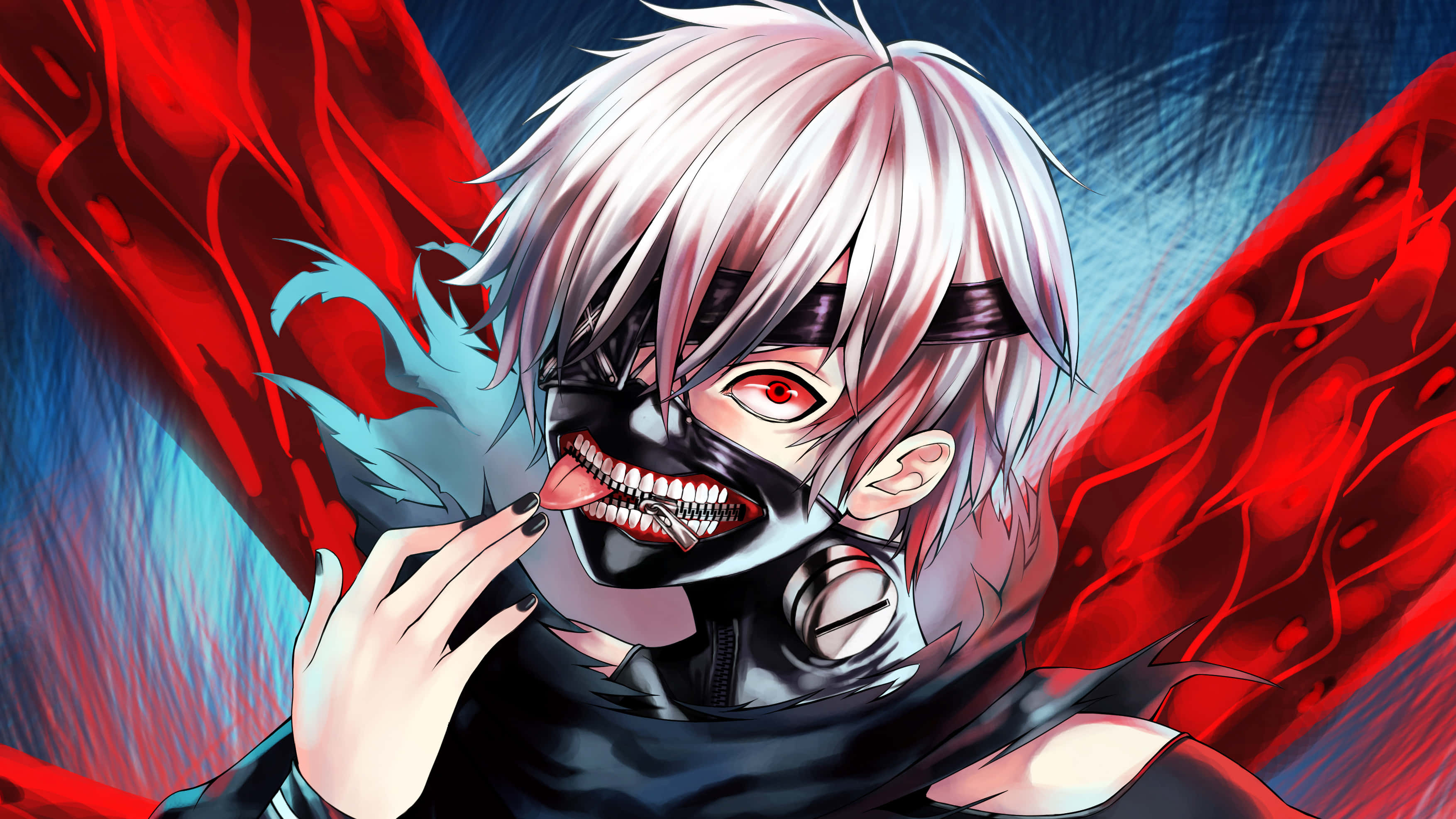 Поглед в ужасяващия свят на Tokyo Ghoul Тапет