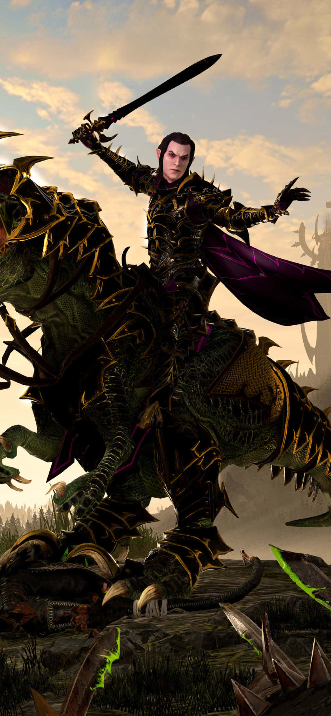 Срещнете Total War на вашия iPhone X със Total War Warhammer! Тапет