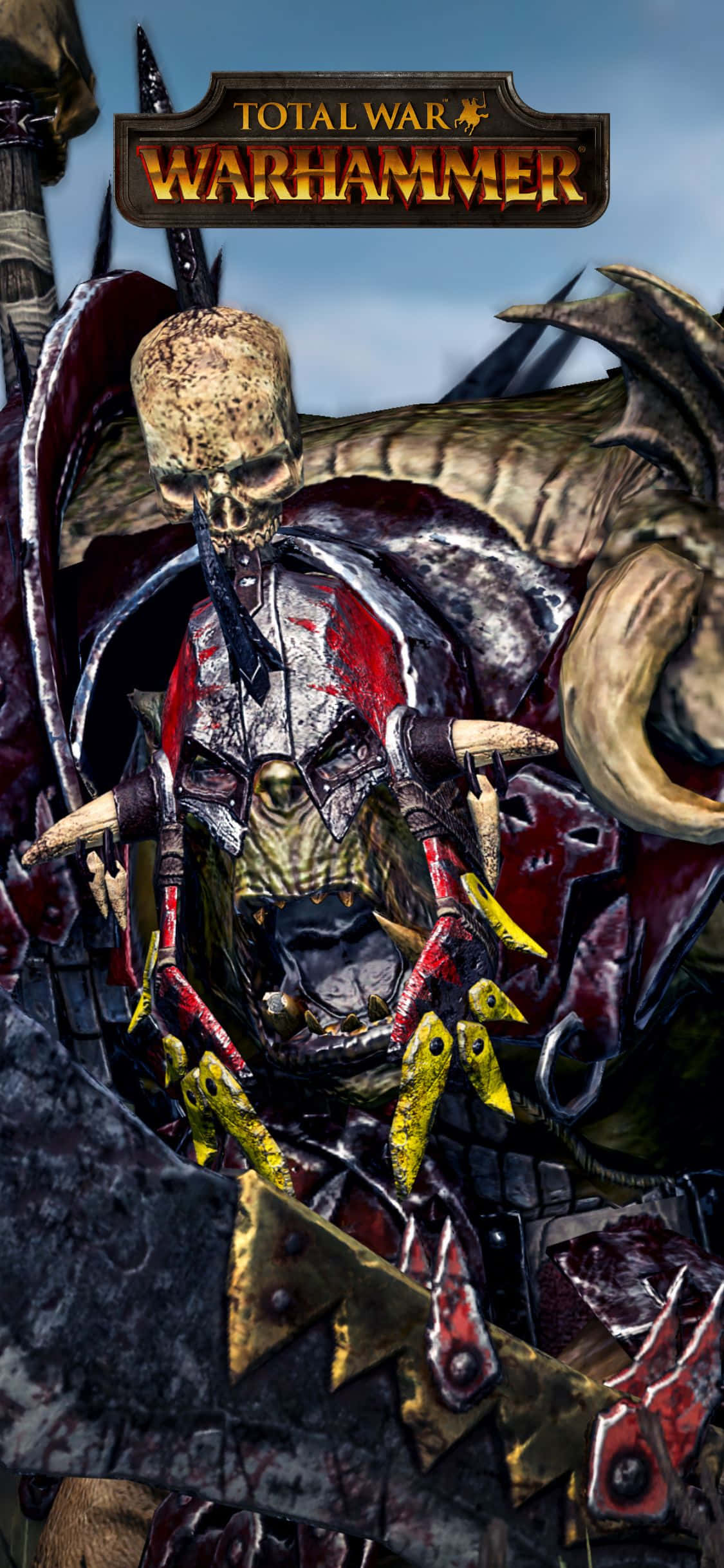 Командуйте битките на Total War Warhammer с iPhone X Тапет
