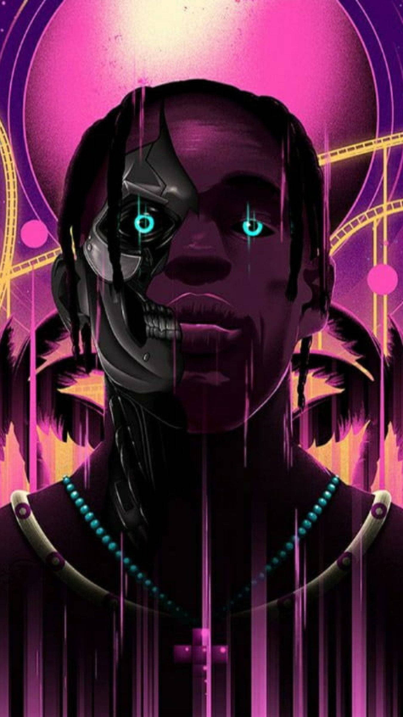 Travis Scott Astronomical Bundle Outfit за Fortnite PFP Тапет