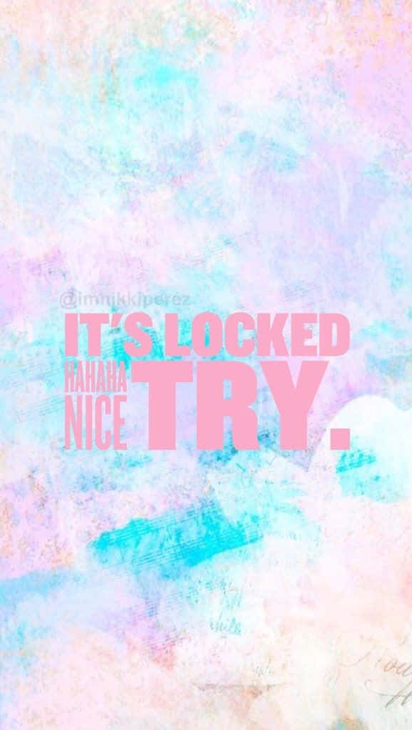 Победи заключения екрана с Tricky Lock Тапет