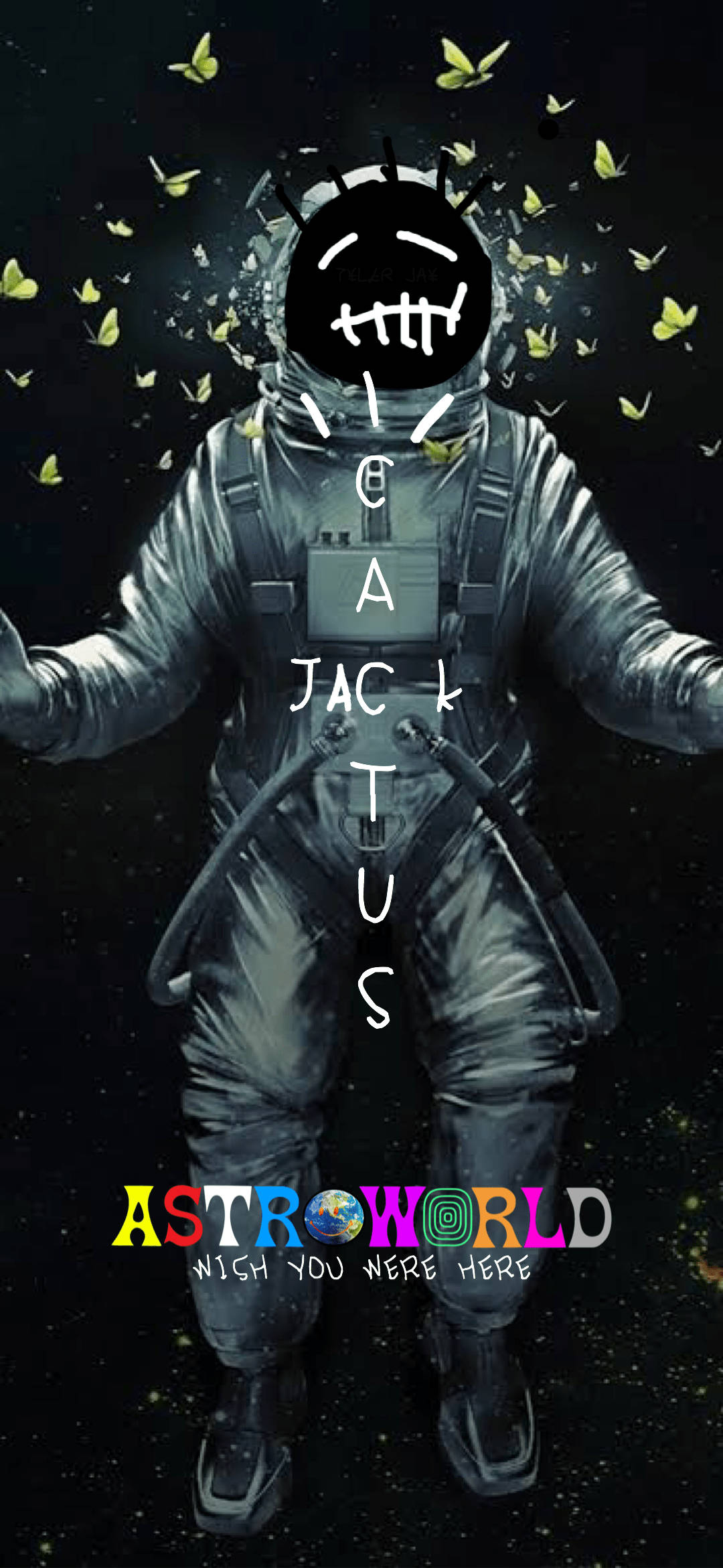 Trippy Cactus Jack Тапет