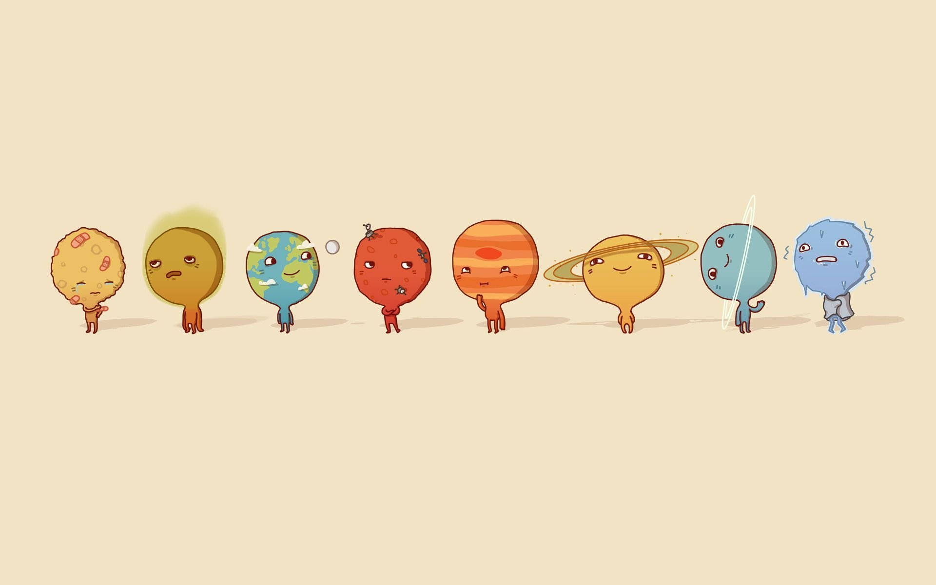 Сладки планети Tumblr естетика Тапет