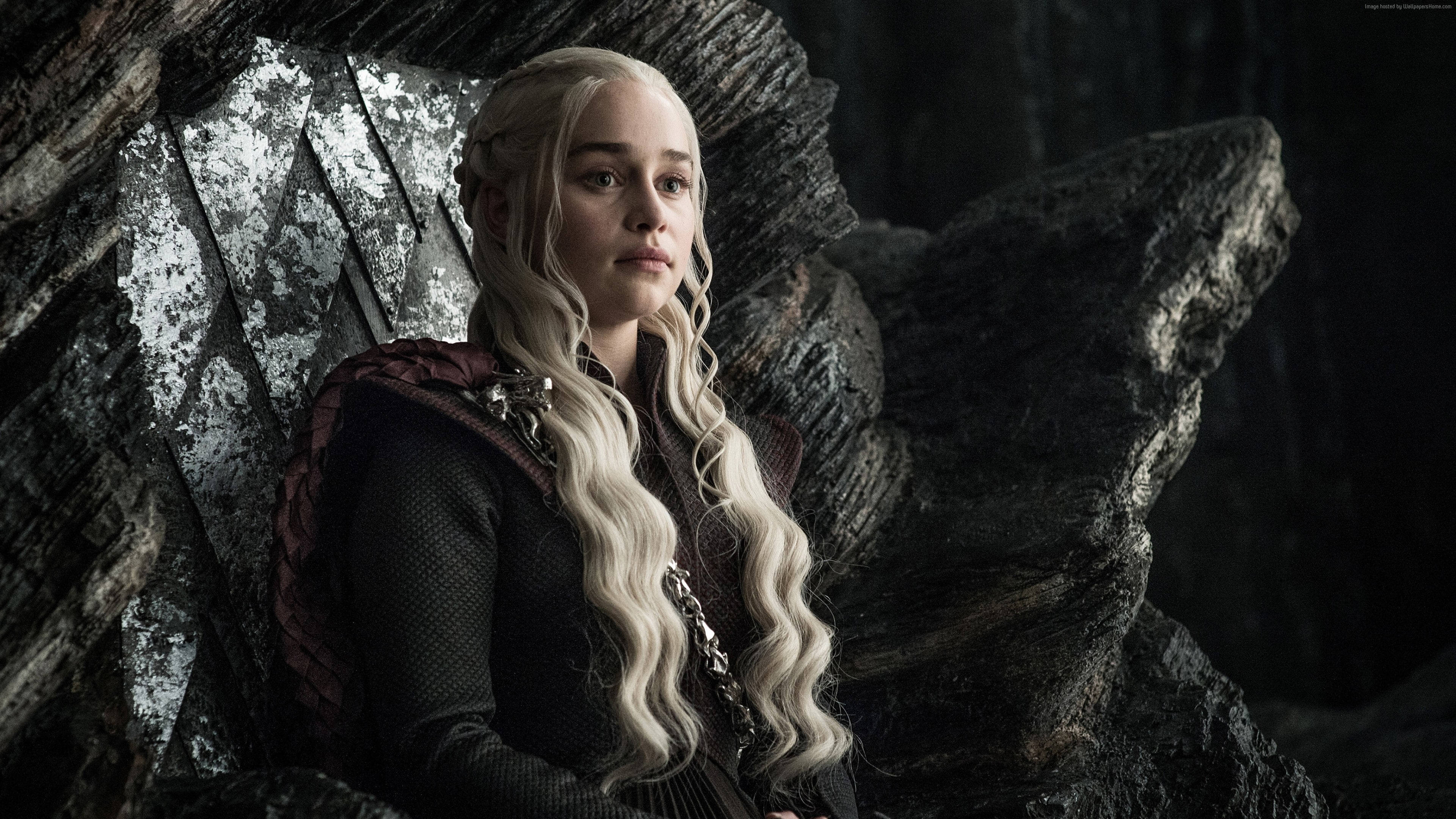TV 4K Game Of Thrones Денерис Таргариен Тапет