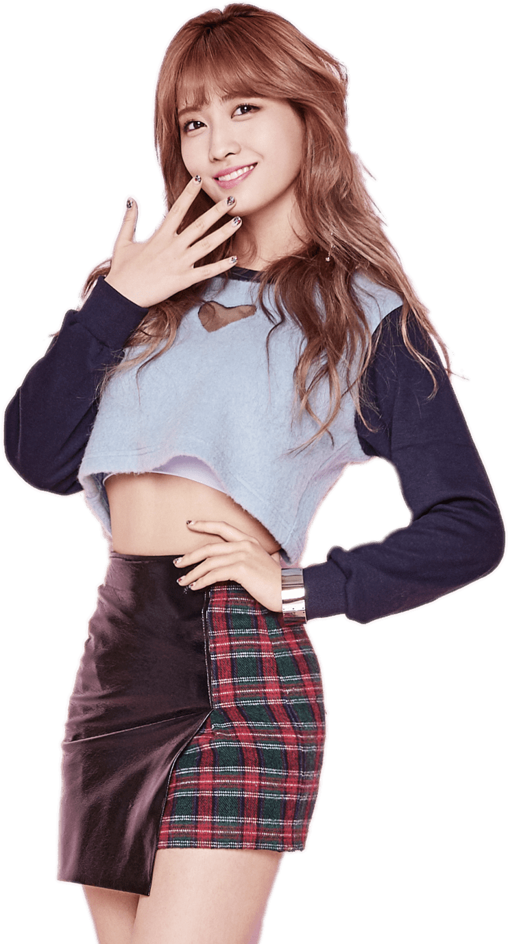 Twice членка позира модно Тапет