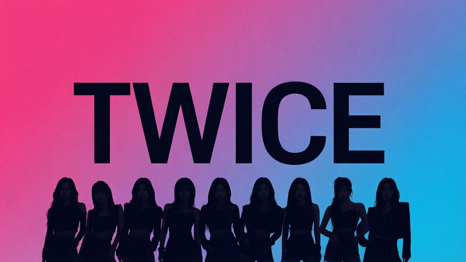 Смела типография TWICE Тапет