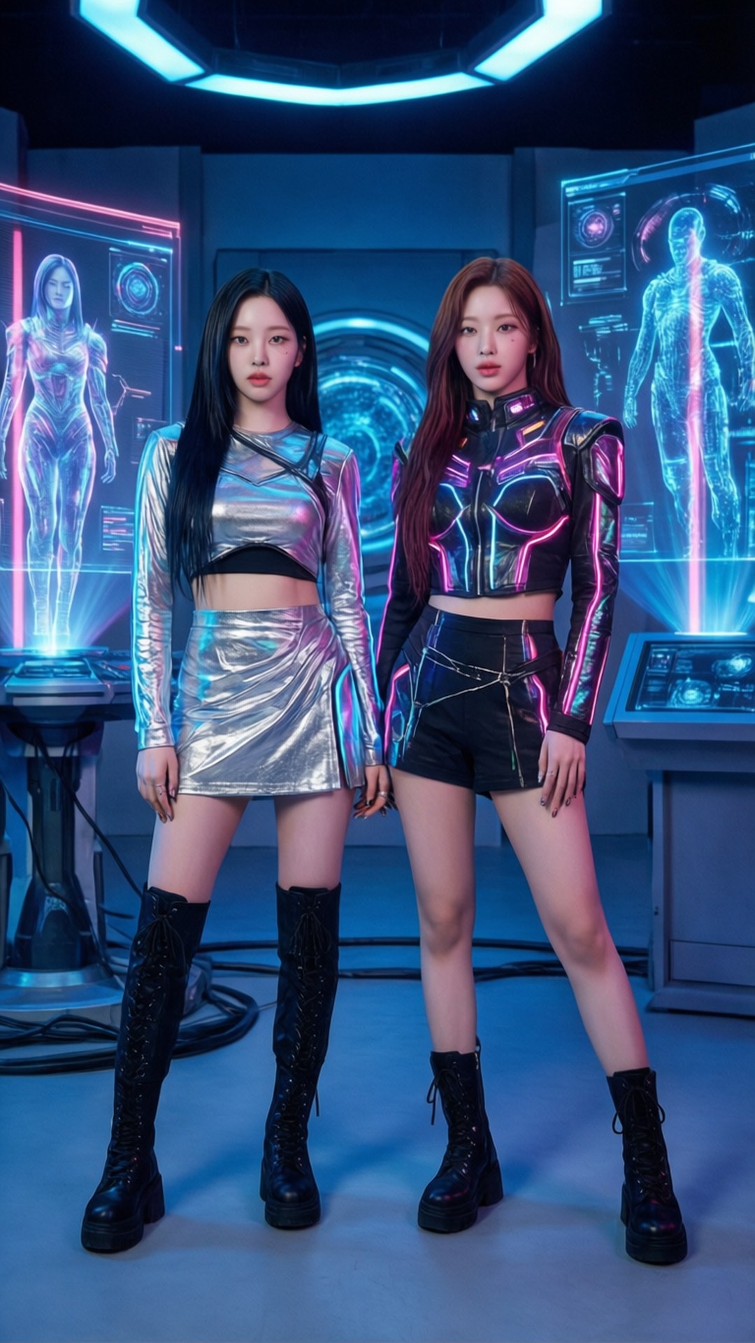 TWICE Киберпънк Мечти Тапет