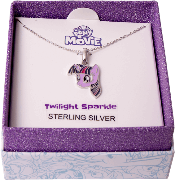 Колие Twilight Sparkle от стерлингово сребро Тапет