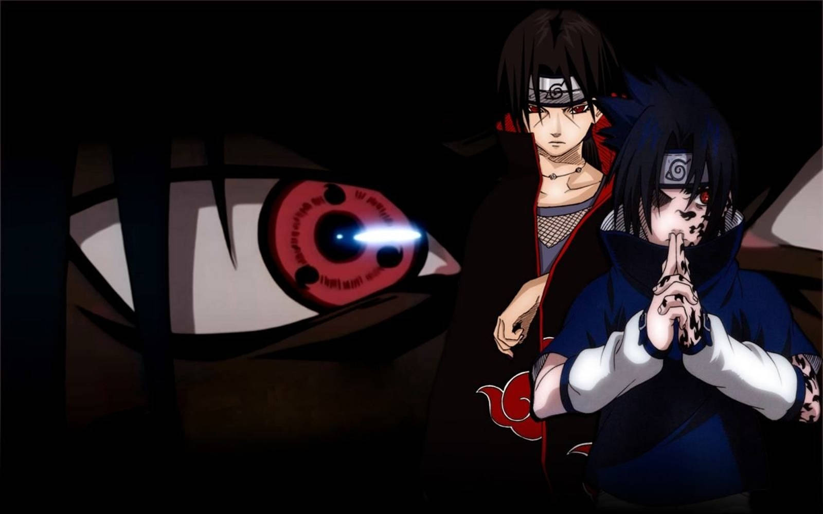 Uchiha братя Наруто лаптоп Тапет