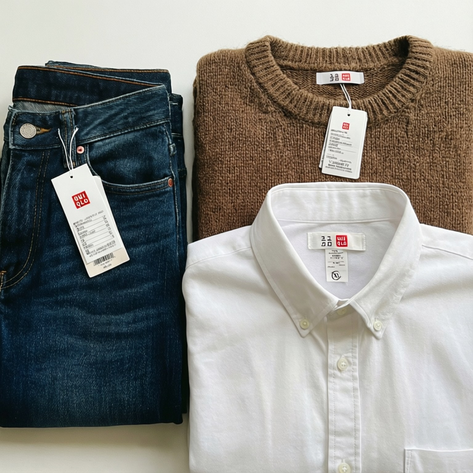 Uniqlo Flat Lay Тапет