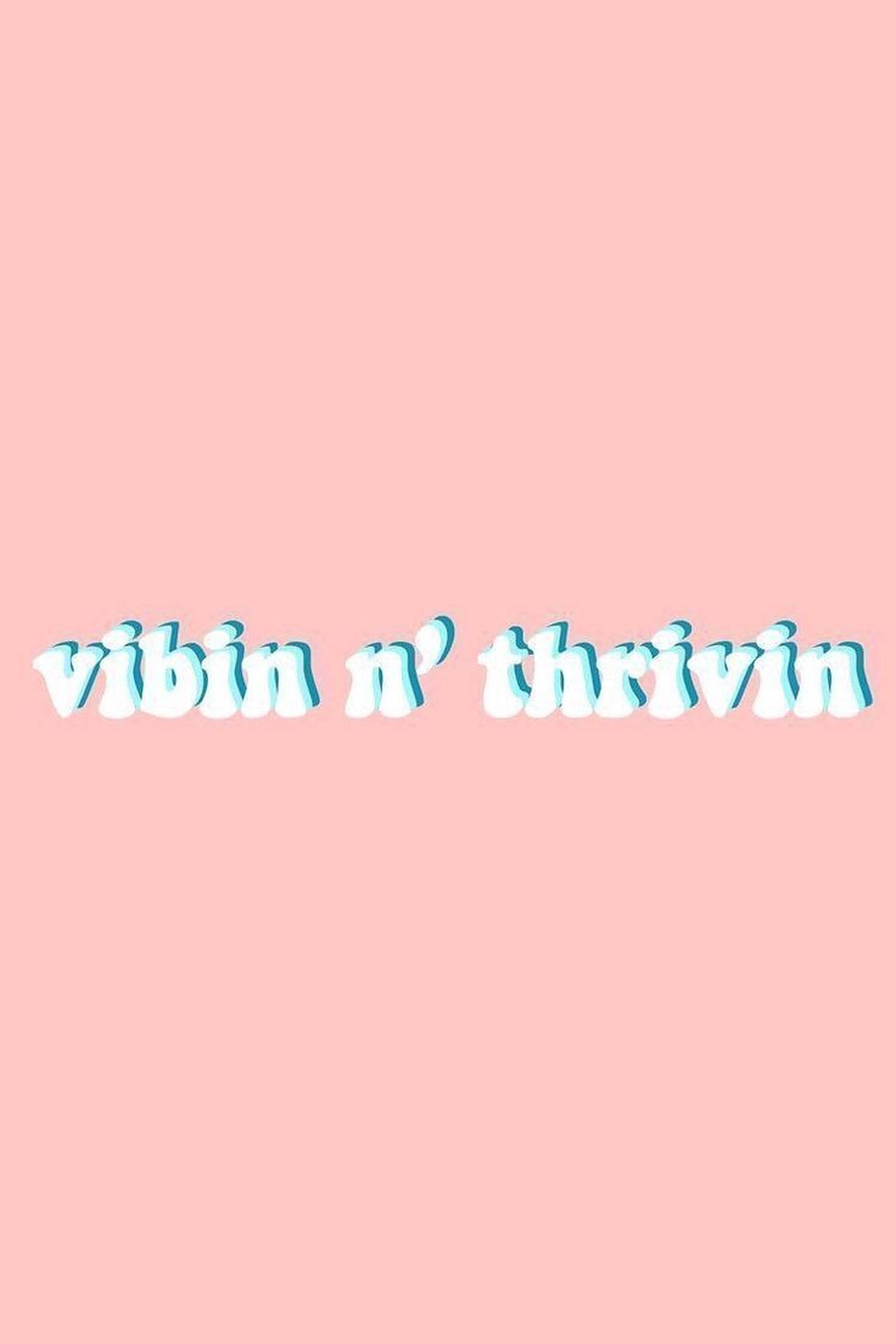 Vibin естетически думи Тапет