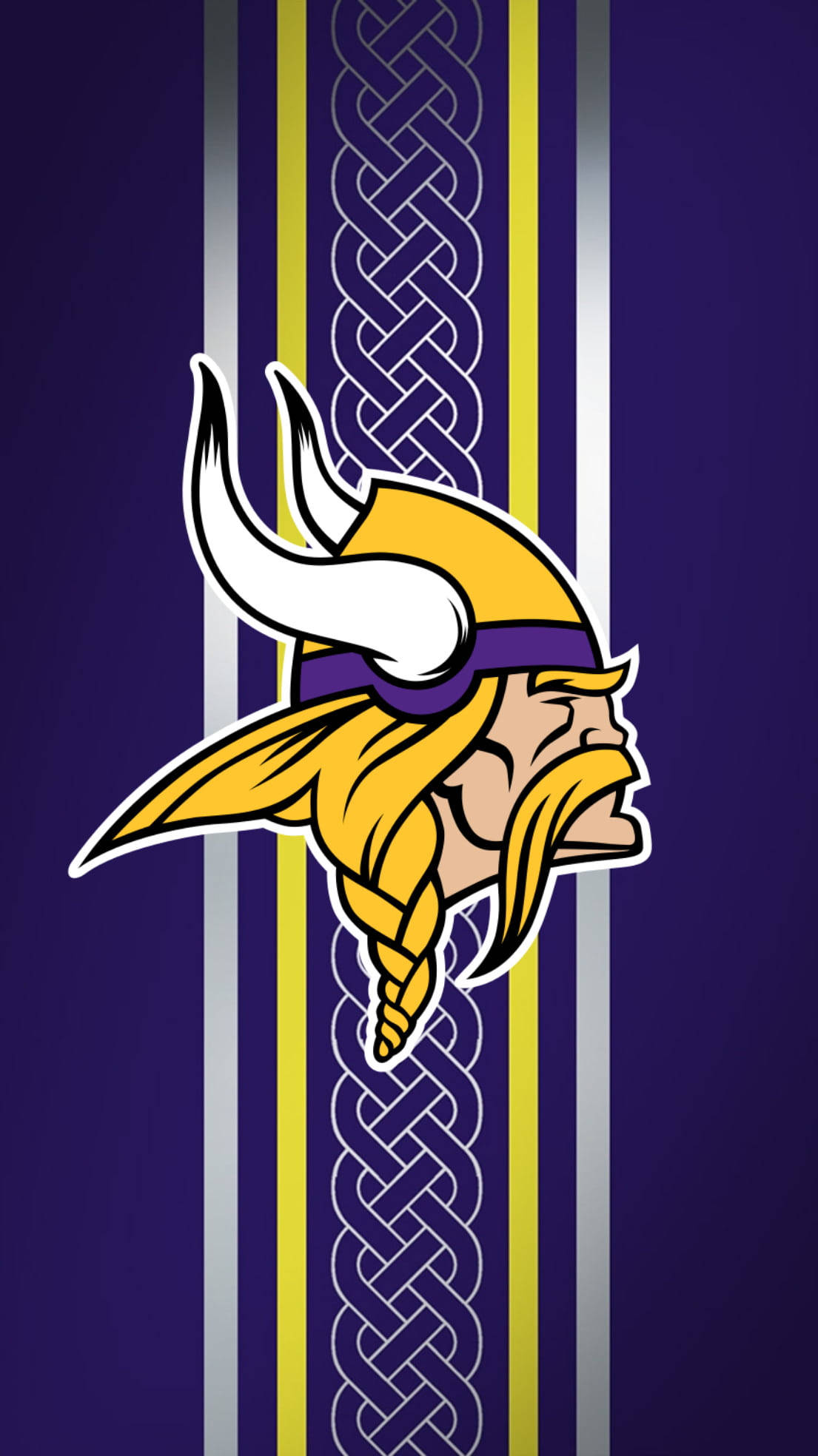 Логотип отбора Vikings от NFL Тапет
