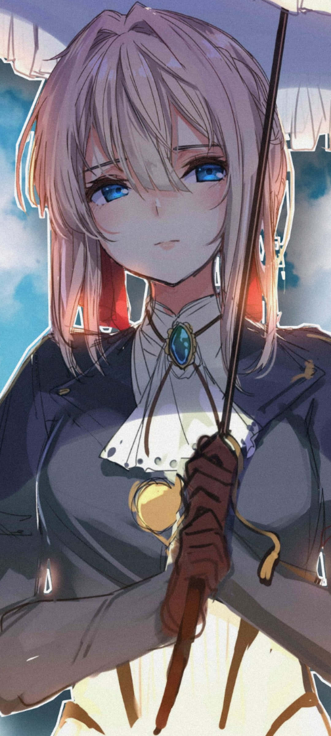 Сладка Естетична Аниме Violet Evergarden Тапет