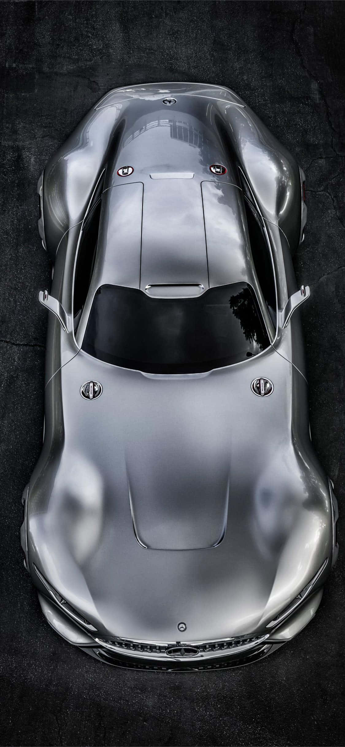 Vision Gran Turismo iPhone Xs Mercedes Amg фон Тапет