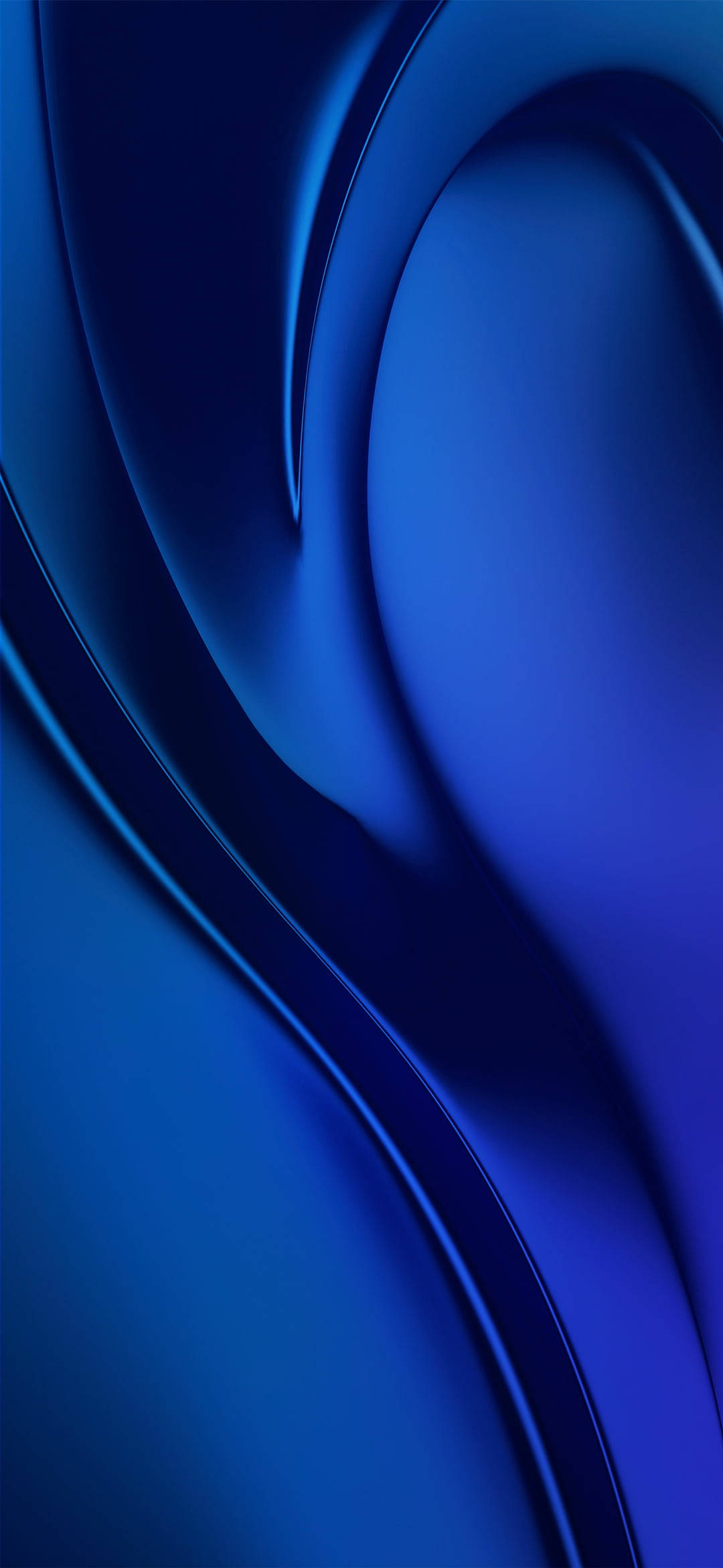 Vivo Y20 Тъмносиня вълна Тапет