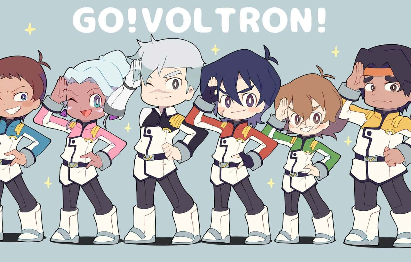 Voltron аниме сладка дигитална рисунка Тапет