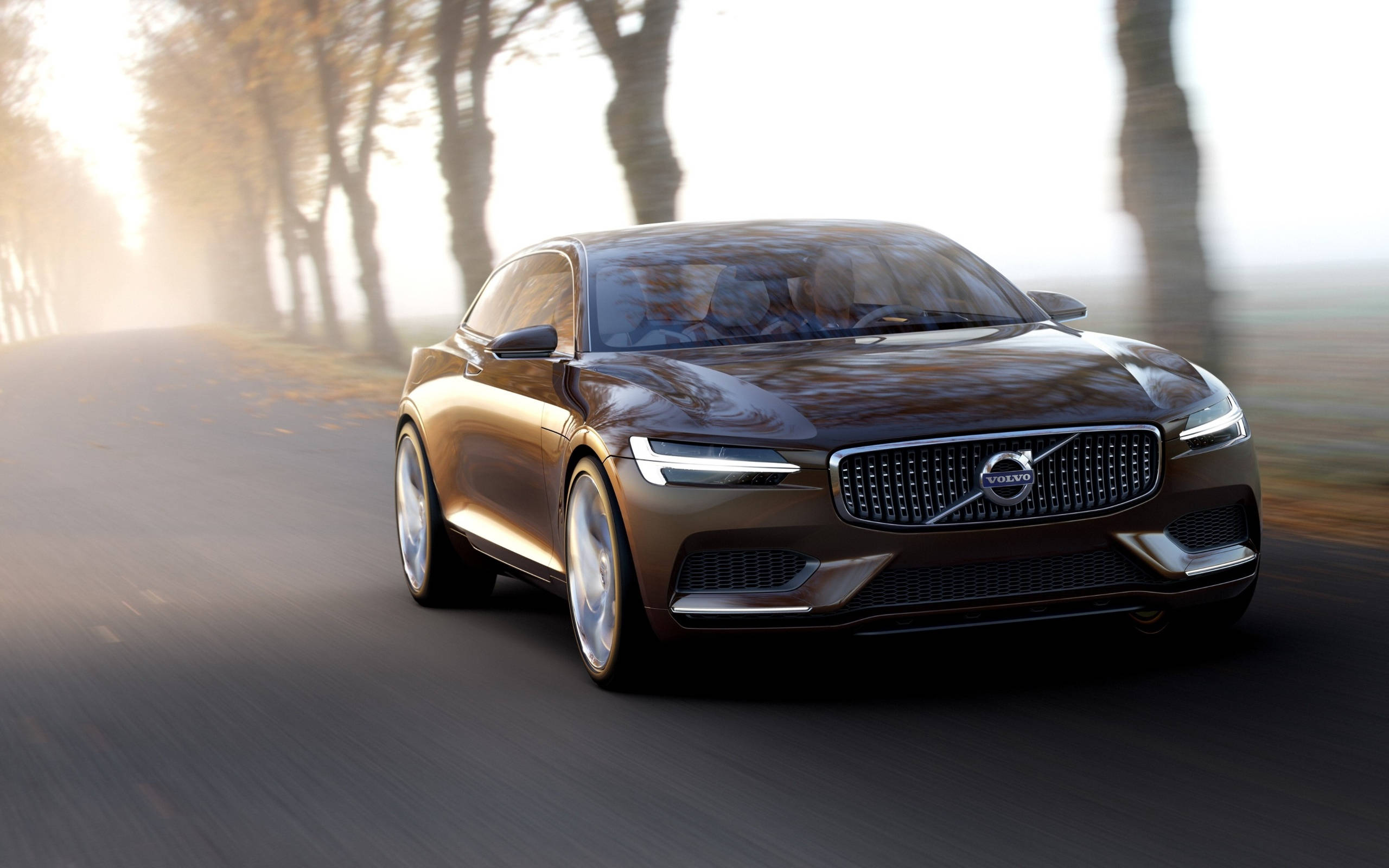 Готичен автомобил Volvo S90 Тапет