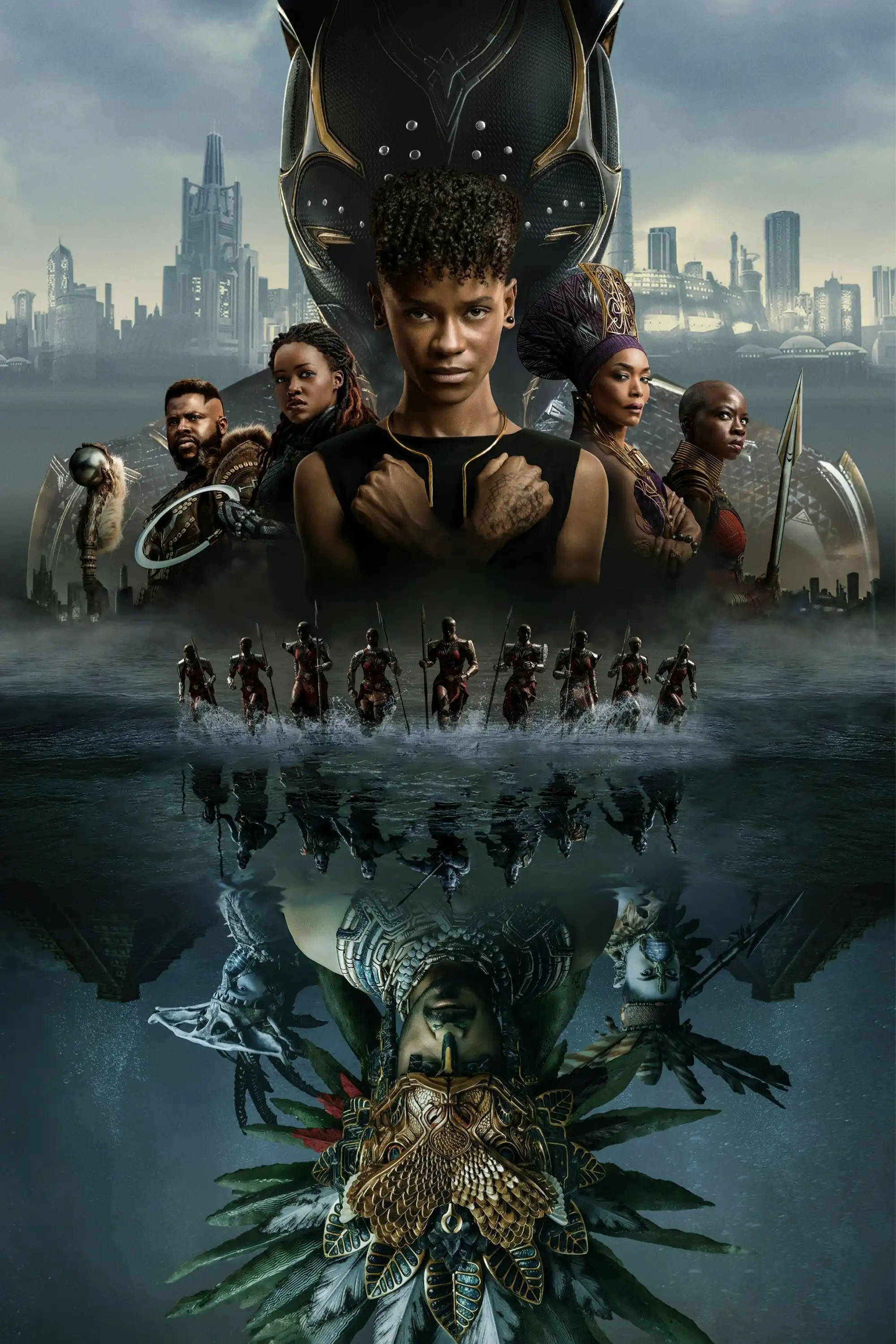 Wakanda Forever Постер Тапет