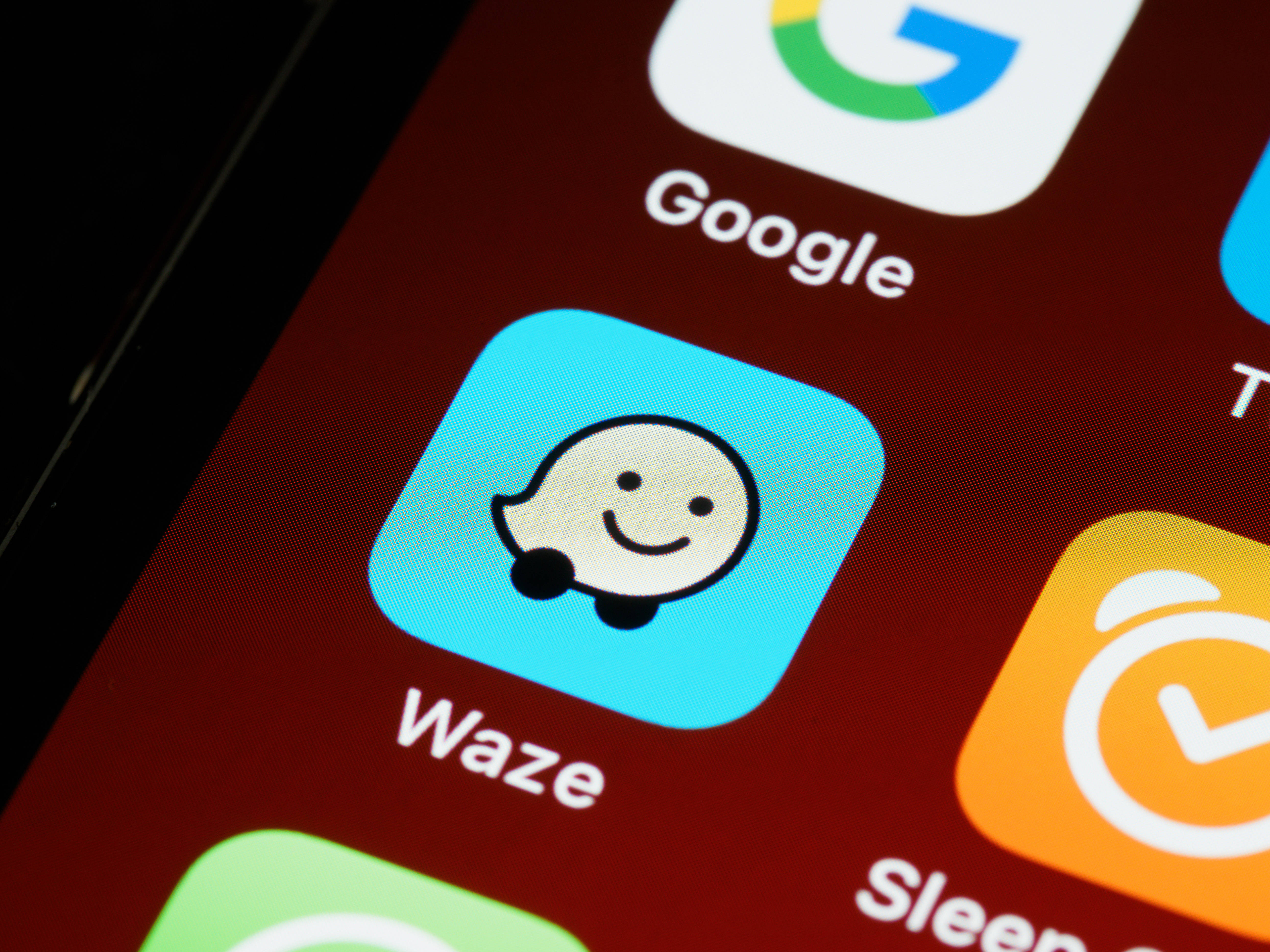 Waze Приложение iOS 13 Тапет