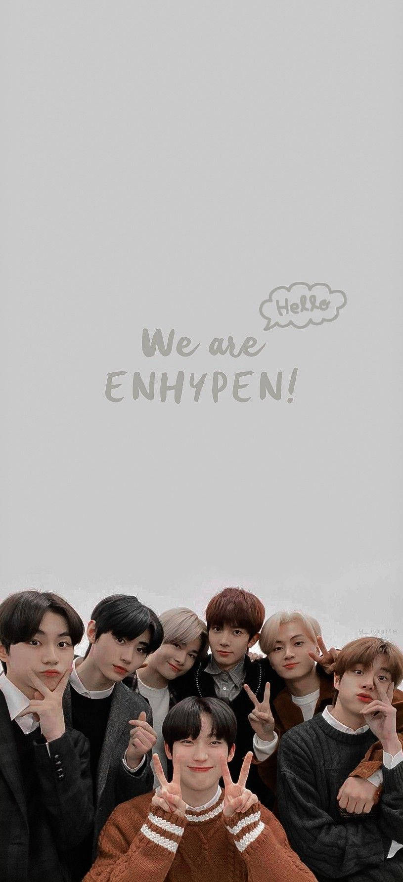 We Are Enhypen Aesthetic Тапет