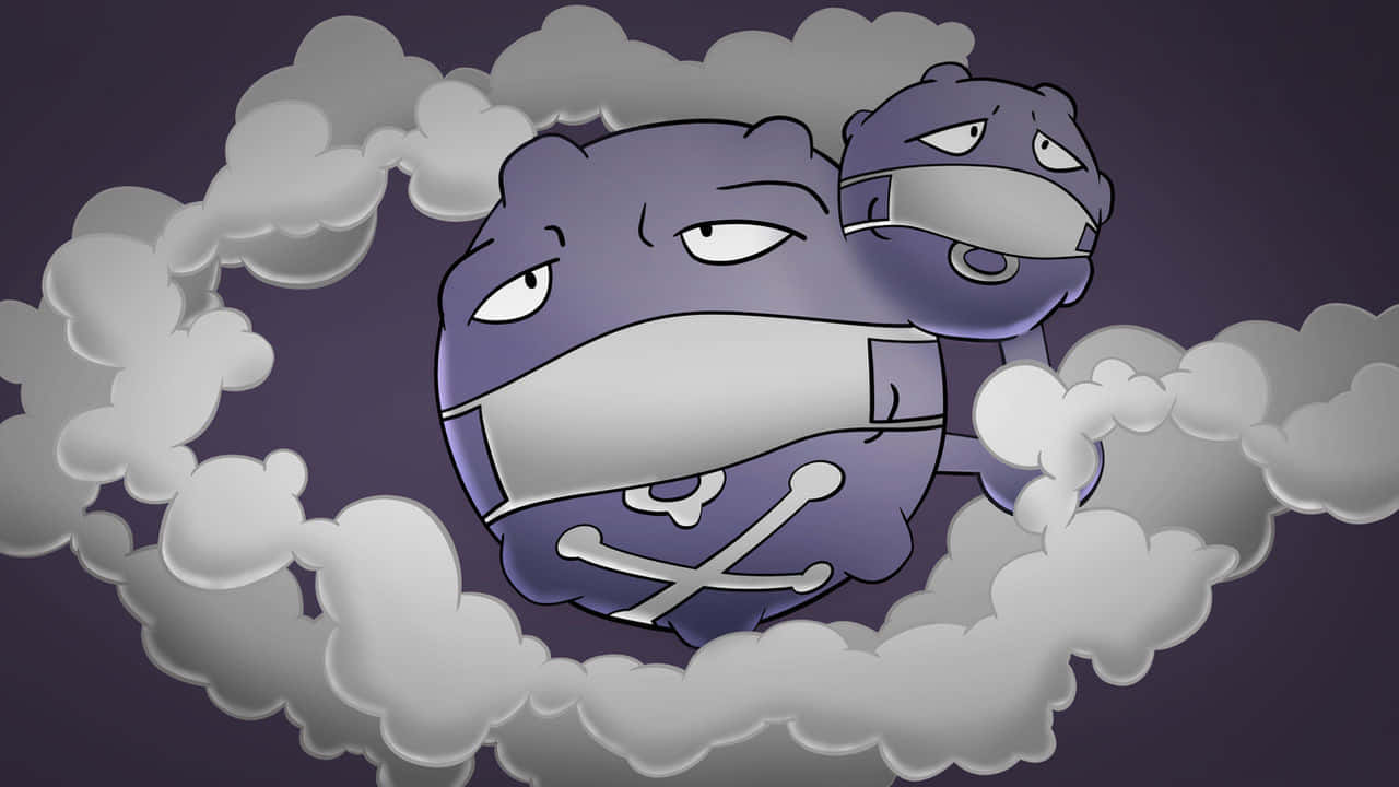 Weezing с медицинскими масками Тапет