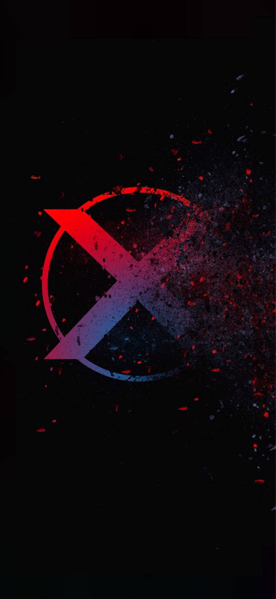 Чат в WhatsApp с логото на X-Men Тапет