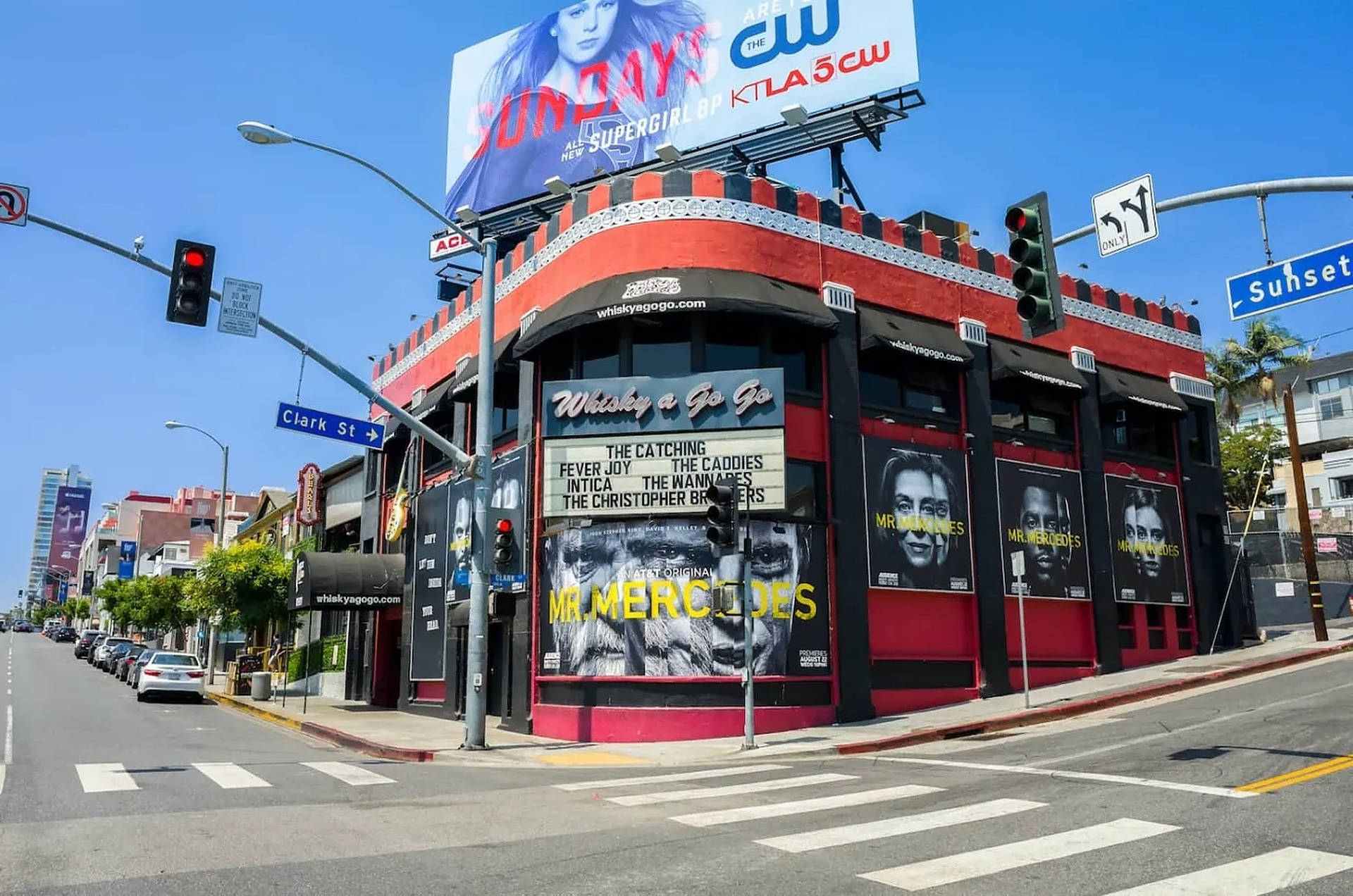 Whisky A Go Go на Sunset Boulevard Тапет