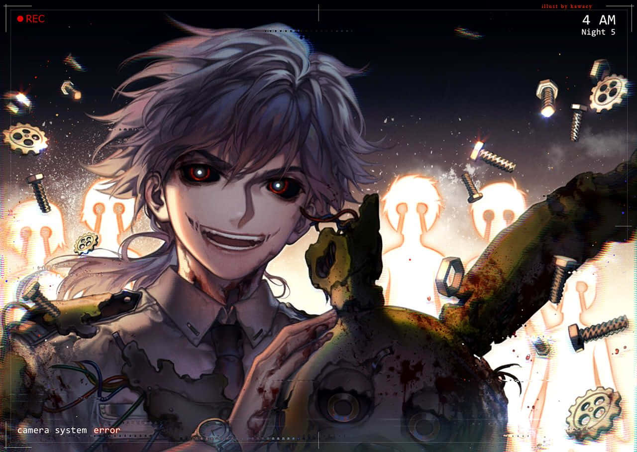 William Afton Аниме Момче Five Nights At Freddy's Тапет