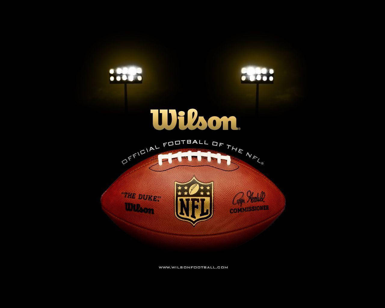 Wilson Официалната футболна топка на NFL Тапет