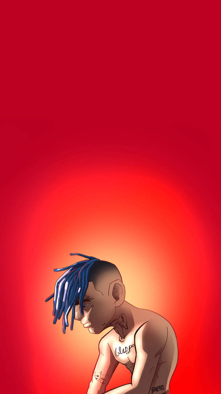 Xxxtentacion Аниме без тениска Тапет