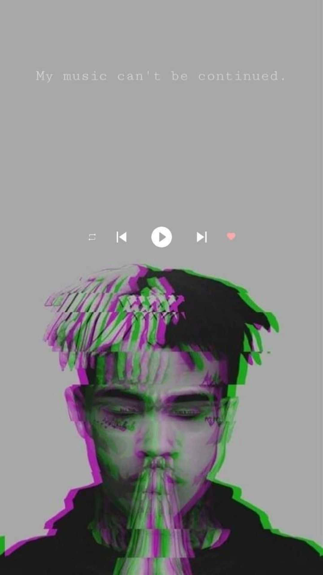 Xxxtentacion Glitch PFP Тапет