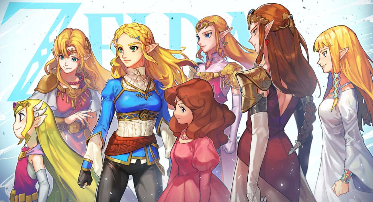 Фон Zelda Тапет