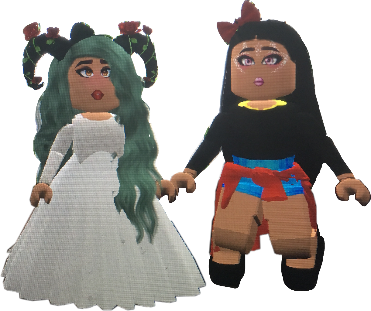 Аватари от Roblox в костюми Тапет