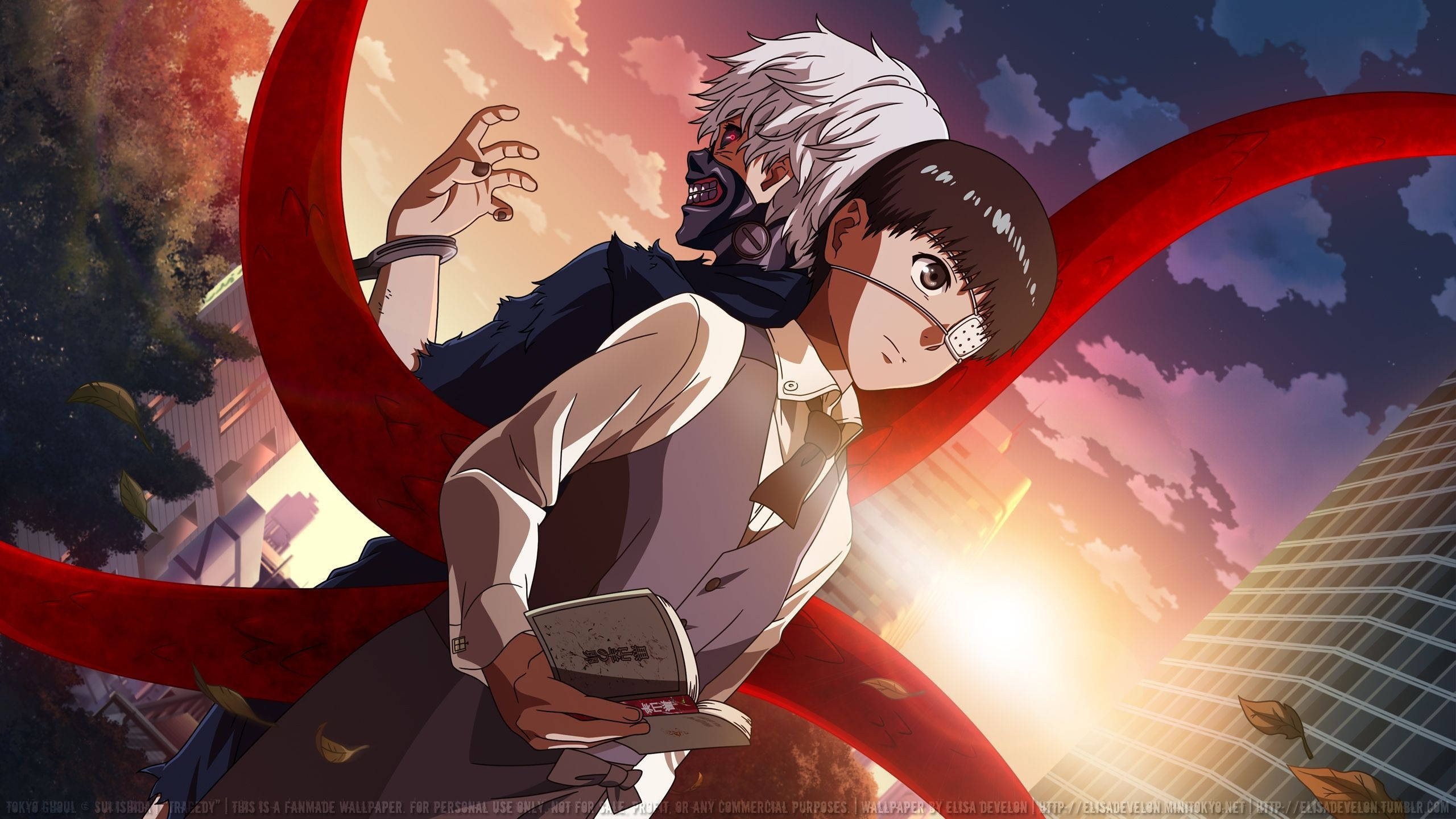 Алтер его на героите от Tokyo Ghoul Тапет