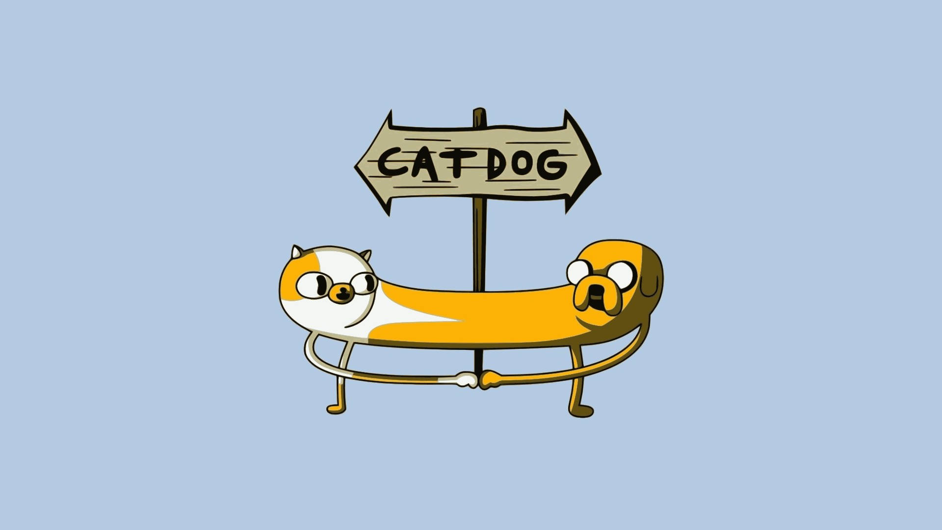 Анимационен CatDog Тапет