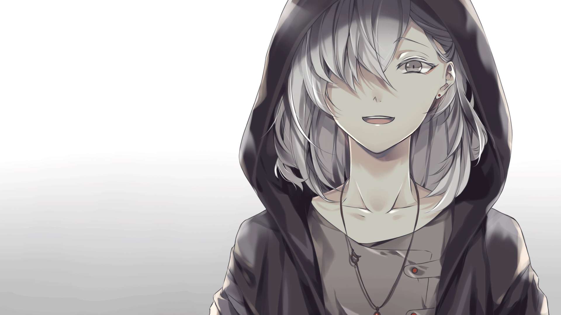 Аниме герой с бяла коса Nightcore