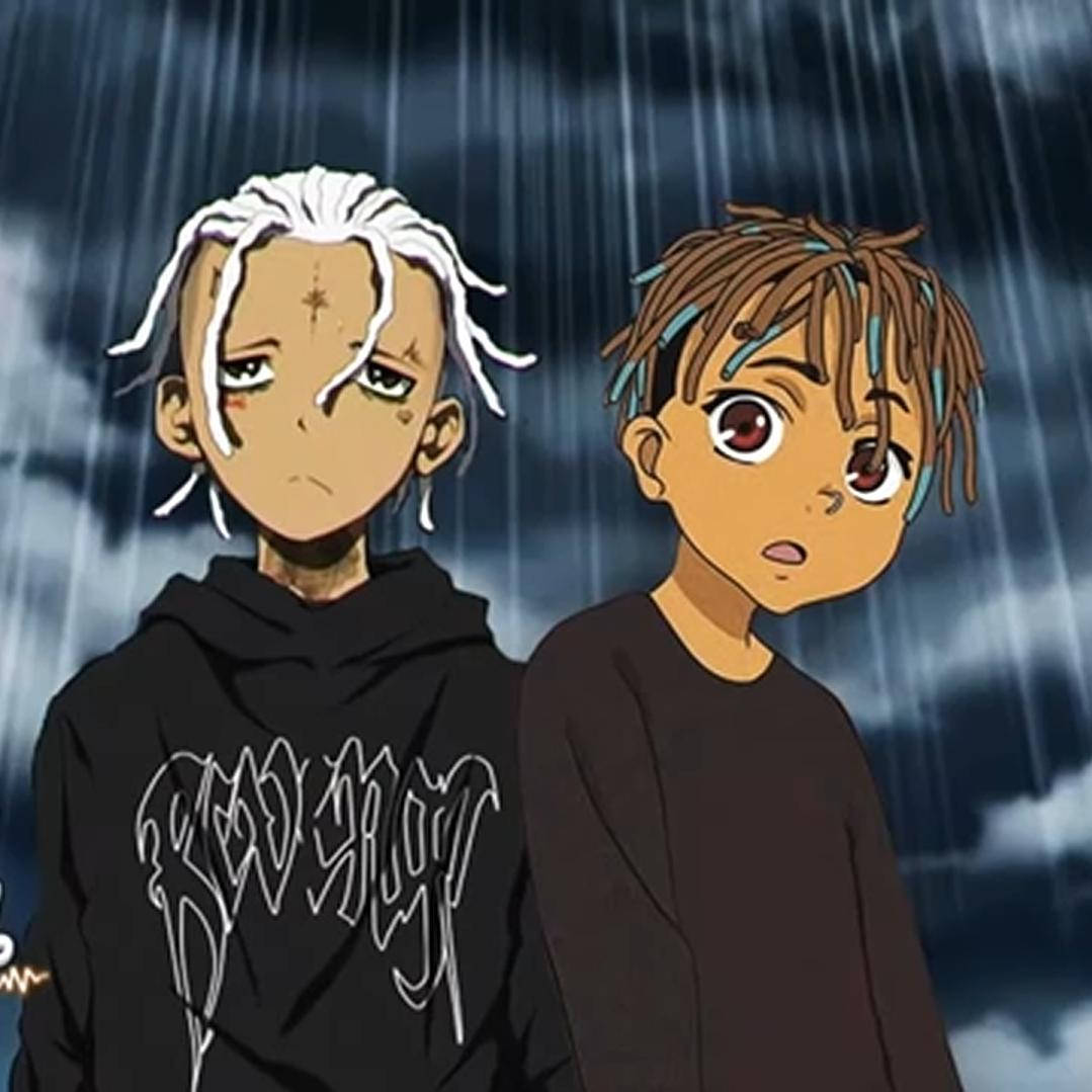 Анимиран Juice Wrld с XXXTentacion Тапет