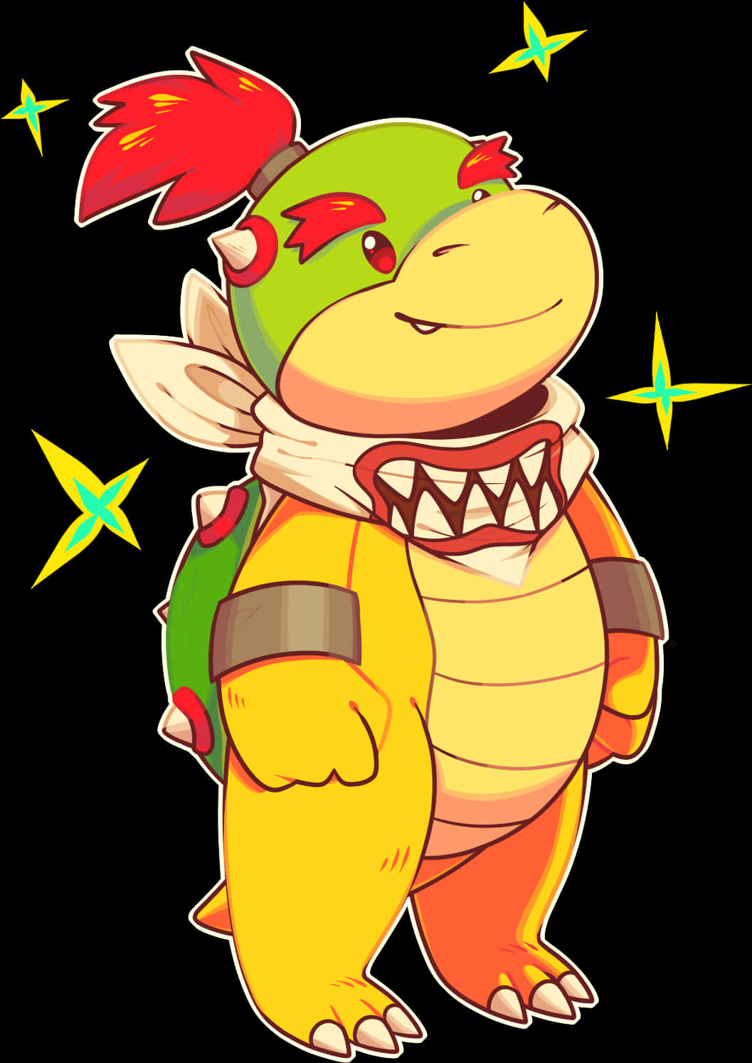 Анимиран анимационен филм за Koopa Troopa Тапет
