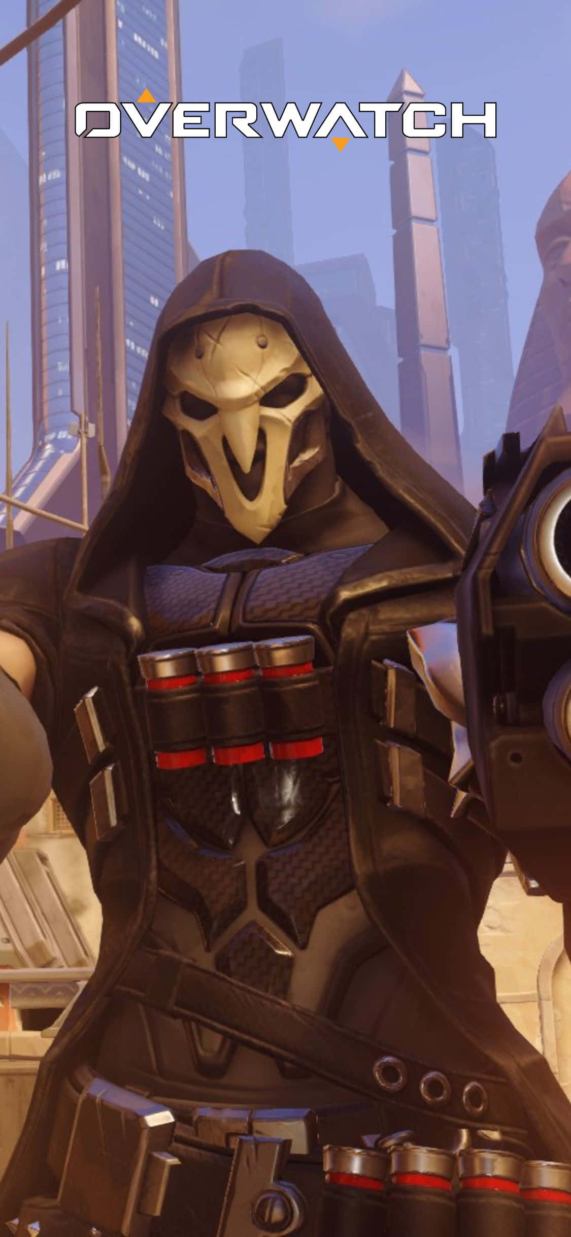 Битвай съ стил с iPhone X и Overwatch Тапет