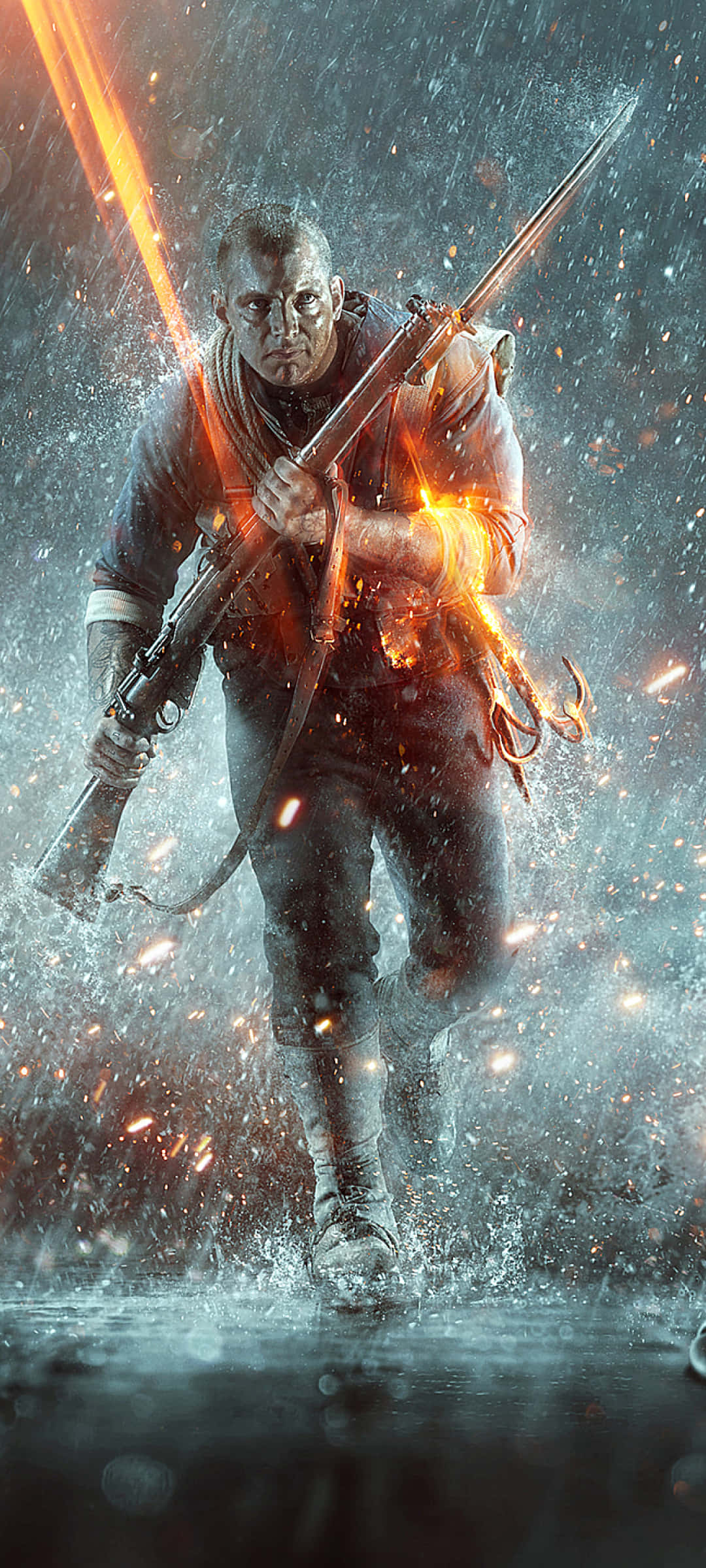 Battlefield Phone Clyde Blackburn Тапет