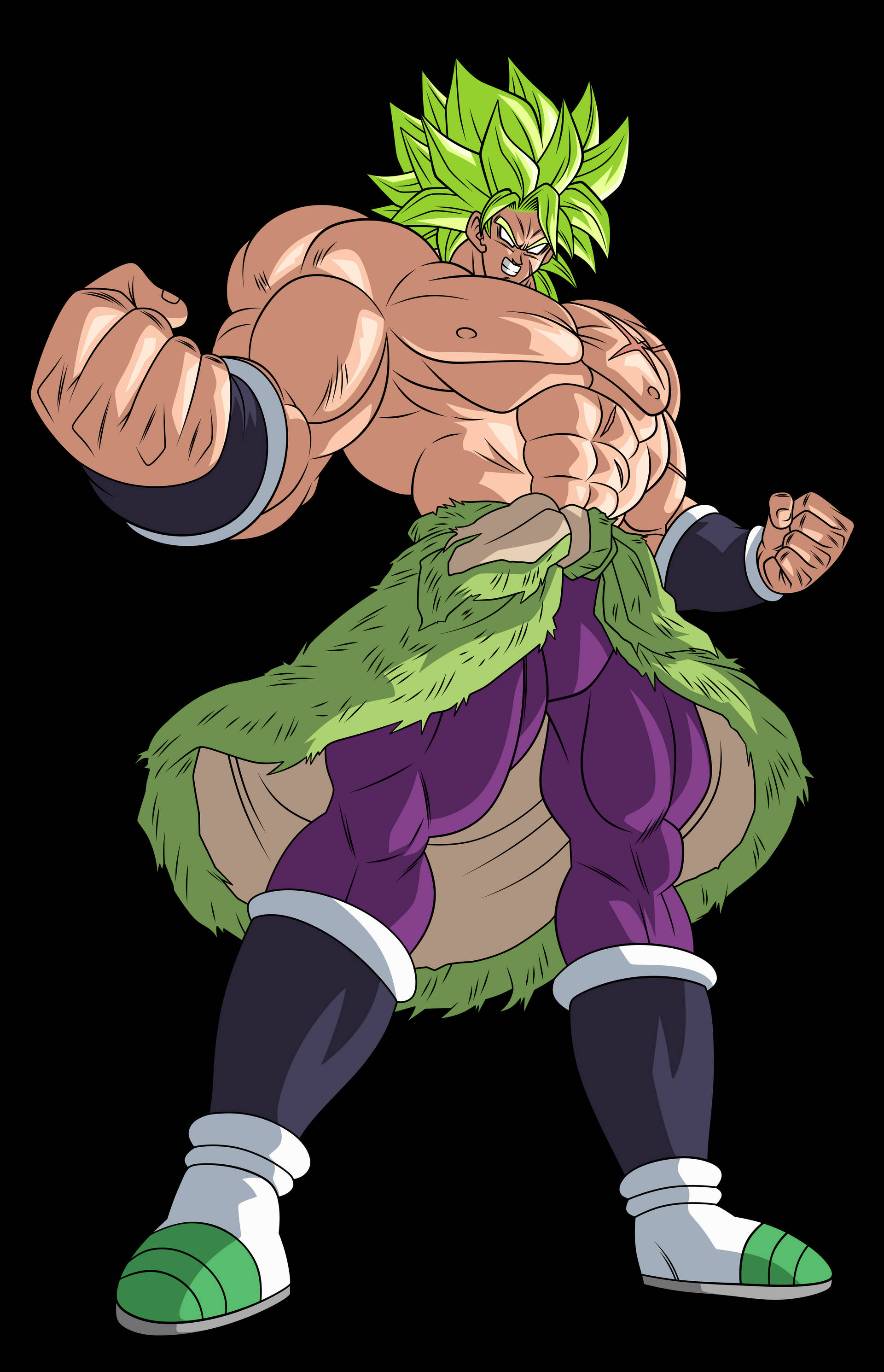 Broly SSJ Full Power Тапет
