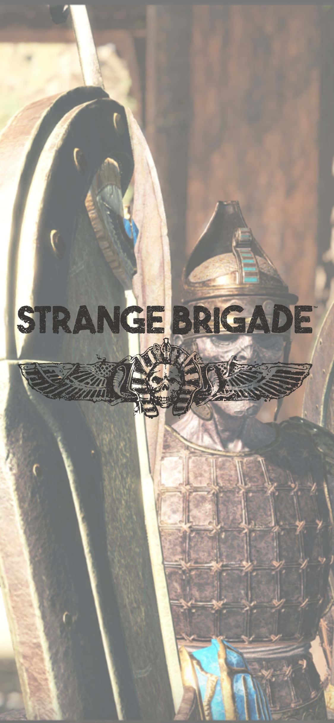 Брониран войн iPhone X Strange Brigade фон Тапет