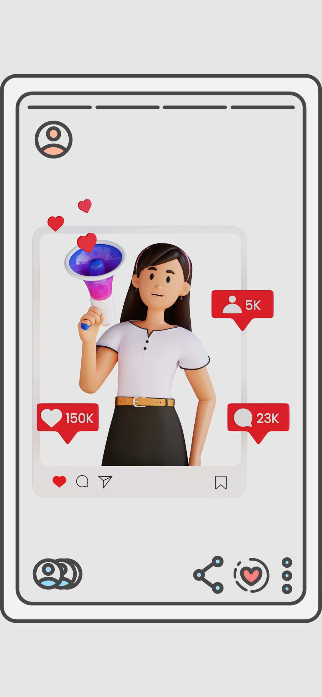 Бъдете пред игра с последна технология: iPhone X Social Тапет