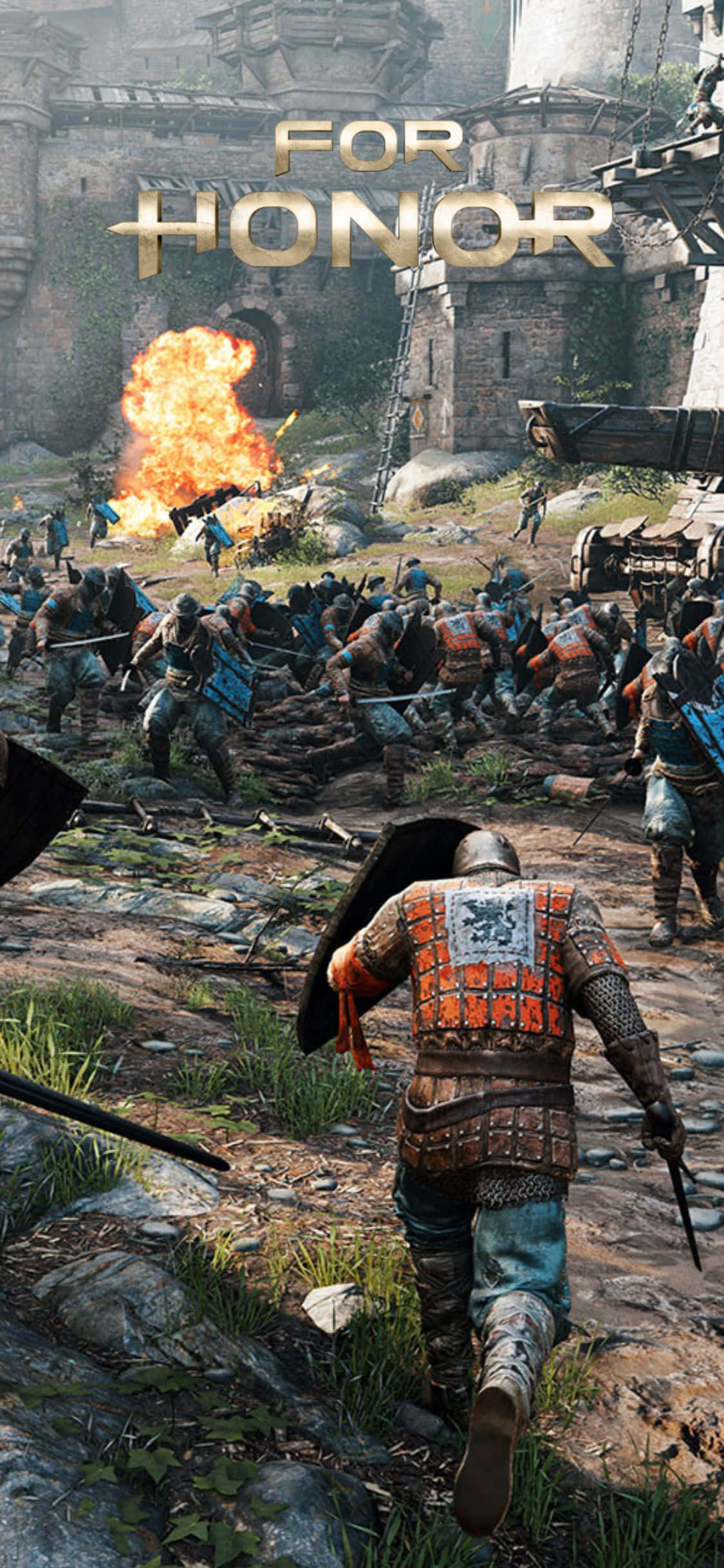 Бъдете смели и изискани – iPhone Xs For Honor Тапет