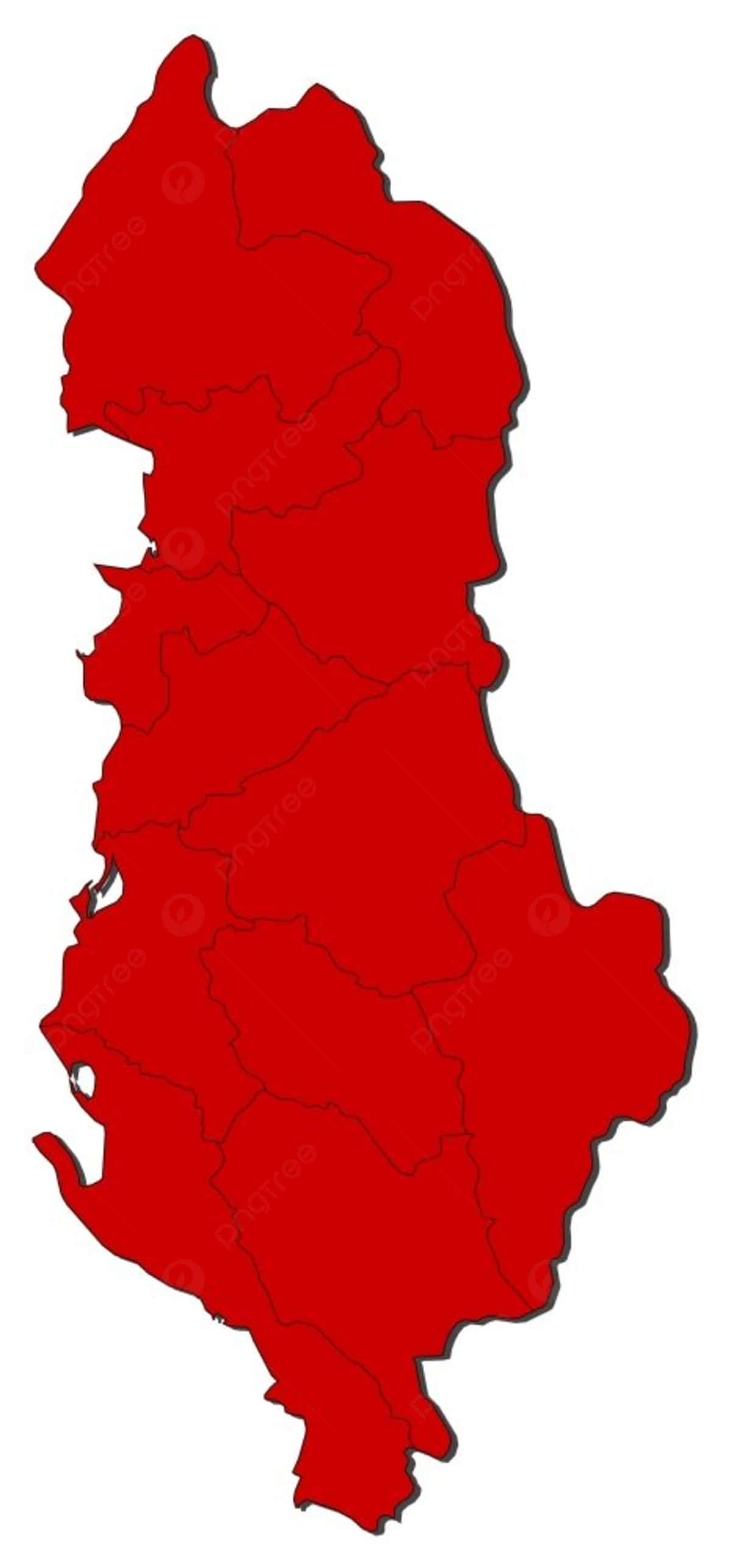 Виж красивите горни върхове на Албания Тапет